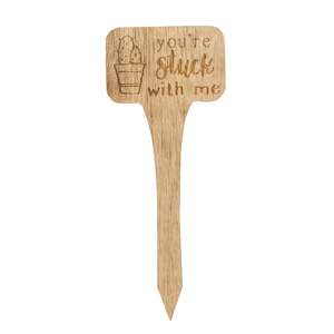 You're Stuck With Me House Plant Poke, 4 Asstd. 37585;