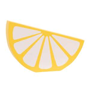 Chunky Wooden Lemon Slice Sitter 37702;