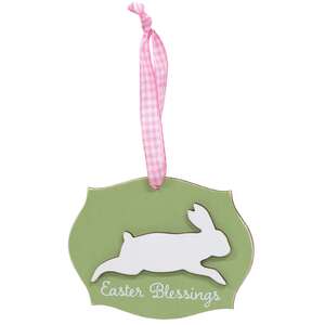 Hoppy Easter Bunny Blessings Ornament, 3 Asstd.