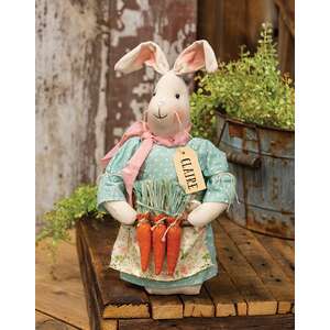 Claire Bunny Doll with Carrots