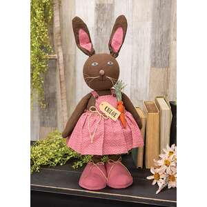 Chloe Carrot Standing Bunny Doll
