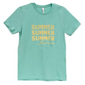 Summer Time T-Shirt, Heather Mint L135;