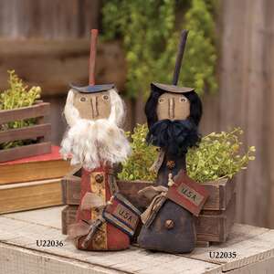 Stiffened Fabric Primitive Abe Hanger