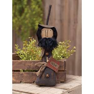 Stiffened Fabric Primitive Abe Hanger