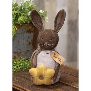Sunny Bunny Doll with Yellow Flower U24035;
