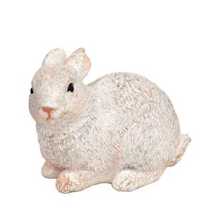 White Resin Bunny, 4 Asstd.