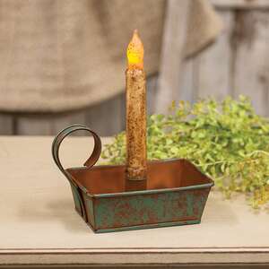 Colonial Rust Green Taper Pan