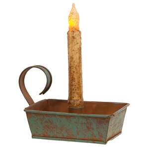 Colonial Rust Green Taper Pan