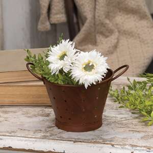 Rusty Metal Colander