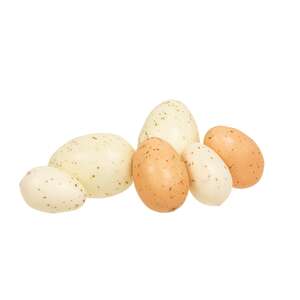 6/Set, Natural Mottled Eggs in Bag