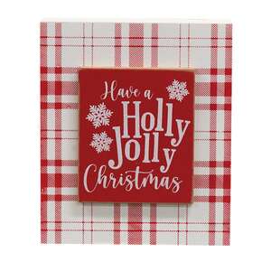 Holly Jolly Christmas Layered Plaid Block 37166;