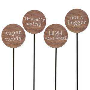 Super Needy Houseplant Poke, 4 Asstd.