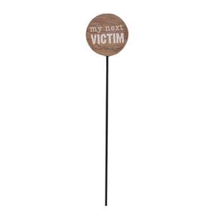 My Next Victim Houseplant Poke, 4 Asstd.