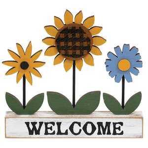 Welcome Triple Flower Sitter