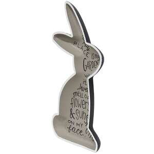 Bunny Words Wooden Tray