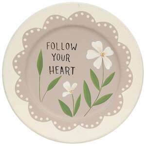 Spread Sunshine Floral Lace Plate, 3 Asstd.