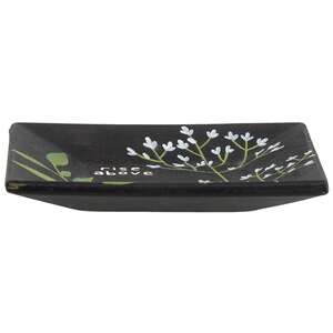 Spread Sunshine Floral Square Plate, 3 Asstd.