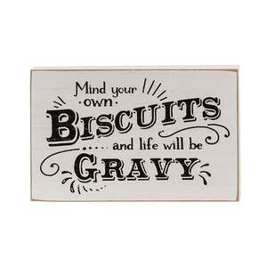 Mind Your Own Biscuits Block