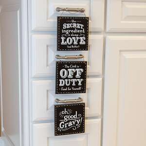 Oh Good Gravy! Square Hanger, 3 Asstd.