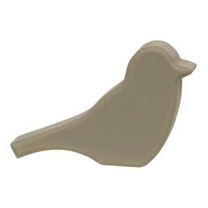 Distressed Chunky Wooden Spring Bird, 3 Asstd.