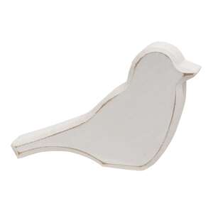 Distressed Chunky Wooden Spring Bird, 3 Asstd.