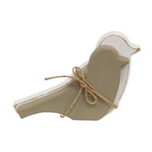 2/Set, Chunky Wooden Spring Bird Sitters