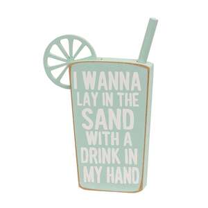 Beach Drink Block Sitter, 3 Asstd.