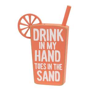 Beach Drink Block Sitter, 3 Asstd.