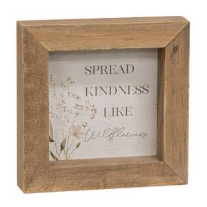 Wildflower Sayings Mini Frame, 3 Asstd.
