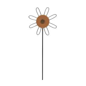 Wooden Button Flower Houseplant Poke, 3 Asstd.