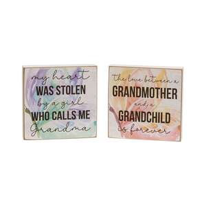 Grandmother Butterfly Square Block, 2 Asstd.