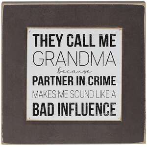 Grandmas Life Layered Block Sign, 3 Asstd.