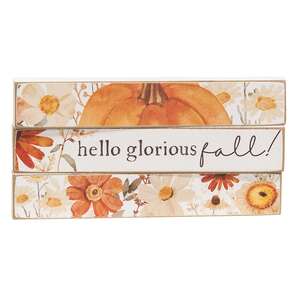 Hello Glorious Fall Mini Stick, 3 Asstd. 37897;