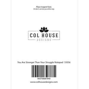 You Are Stronger Than Your Struggle Notepad 55056;