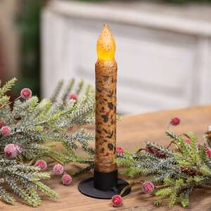Grungy Holly & Berries Timer Taper