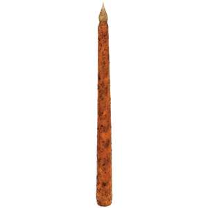 Pumpkin Spice Slender Timer Taper, 10.75"