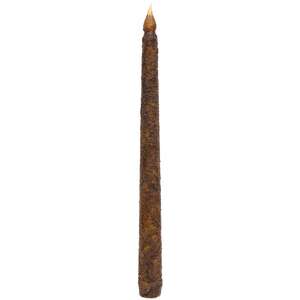 Burnt Mustard Slender Timer Taper, 10.75"
