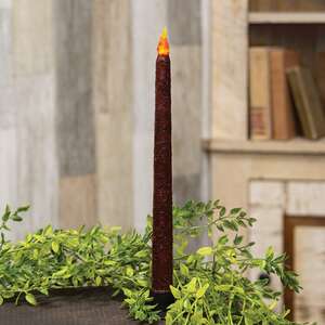 Burnt Burgundy Slender Timer Taper, 10.75"