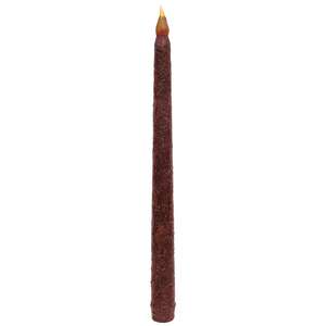 Burnt Burgundy Slender Timer Taper, 10.75"