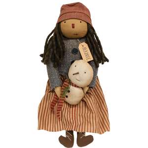 Maddie Doll with Snowbuddy