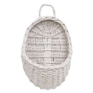 White Willow Wall Pocket Basket HAC2417;
