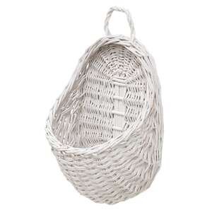 White Willow Wall Pocket Basket HAC2417;