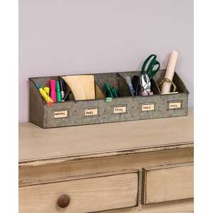 Galvanzied Divided Organizer;