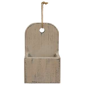 Distressed Farmhouse Colors Vertical Wall Shelf, 3 Asstd.
