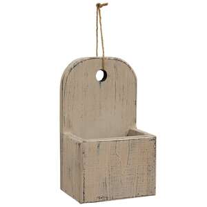 Distressed Farmhouse Colors Vertical Wall Shelf, 3 Asstd.