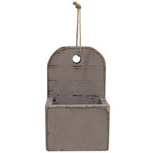 Distressed Farmhouse Colors Vertical Wall Shelf, 3 Asstd.