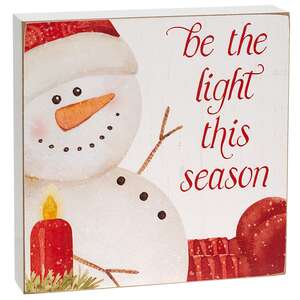 Snow Much Love Box Sign, 3 Asstd.