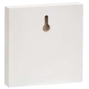 Welcome Home Vintage Red Truck Square Block