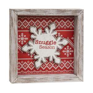 Snuggle Season Snowflake Sweater Frame 37940;