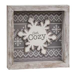 Get Cozy Snowflake Sweater Frame 37941;